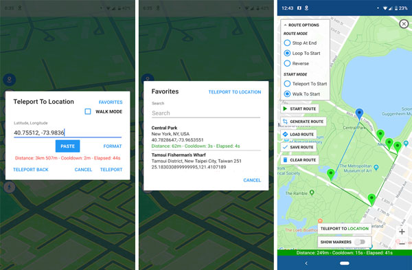Snapchat-Standort mit GPS Joystick faken