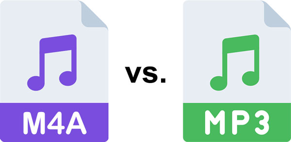Vergleich zwischen M4A und MP3