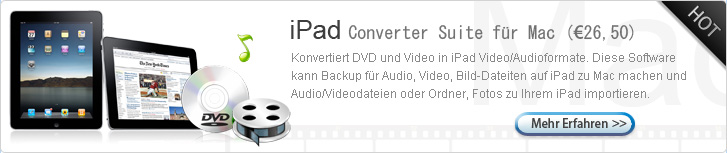 iPad Converter Suite für Mac iPad Converter Suite für Mac