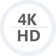 4K und HD Wiedergabe