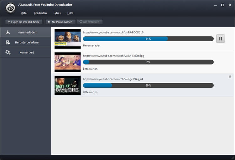 Aiseesoft Free YouTube Downloader