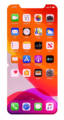 iPhone-Bildschirm