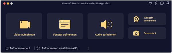 Mac Screen Recorder starten