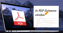 In PDF schreiben