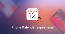 iPhone Kalender exportieren