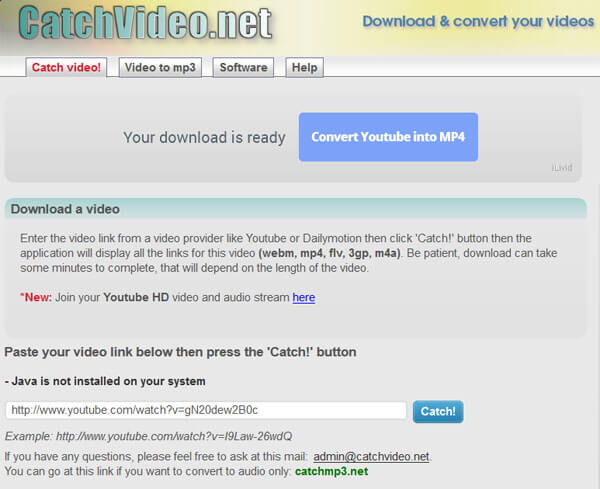 Online Video Downloader - Catchvideo
