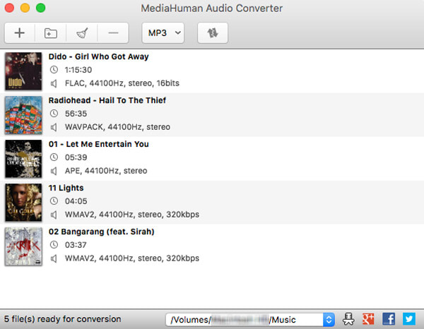 MediaHuman Audio Converter for Mac