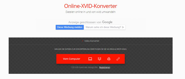 Online Xvid Converter
