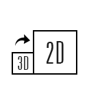 Convertir 3D a 2D