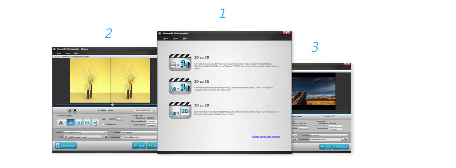 3D-Videos konvertieren