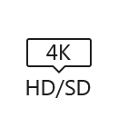 Converter 4K em HD/SD