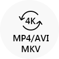 Converter 4K em MP4