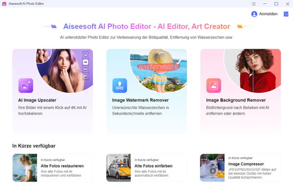 AI Photo Editor starten