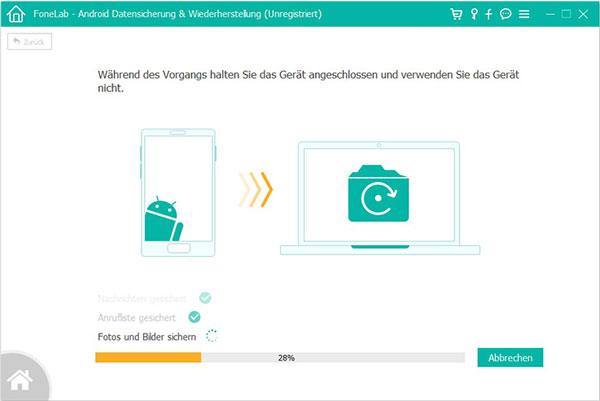 Android Anrufliste sichern