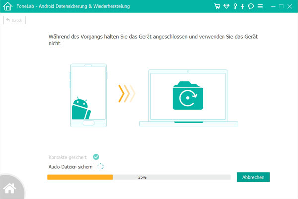 LG Backup erstellen