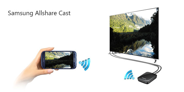 Samsung Bildschirm auf allgemeinem TV spiegeln