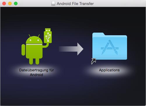Android File Transfer installieren