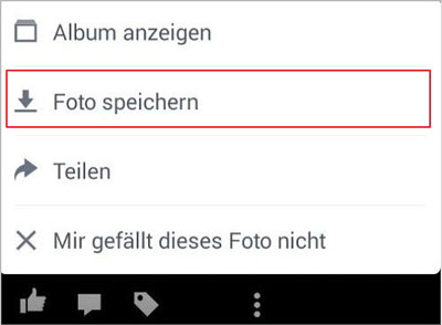 Android Facebook Bilder speichern