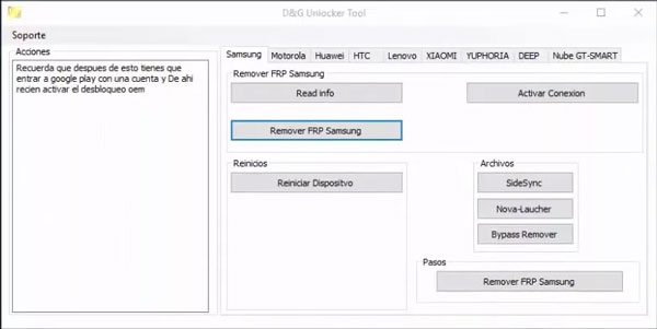 D&G Unlocker Tool