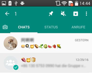 Löschen iphone chats archivierte bei whatsapp Archivierte WhatsApp