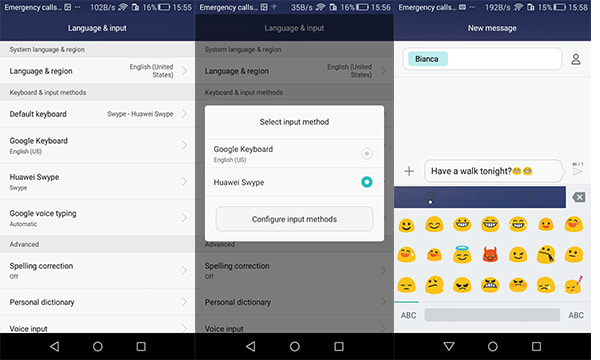 Emoji Tastatur auf Android aktivieren