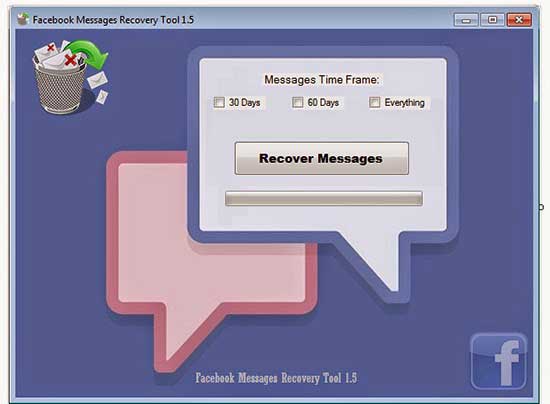 Facebook-Nachrichten Recovery Tool 1.5