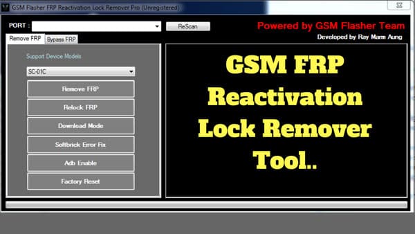 GSM Flasher Tool