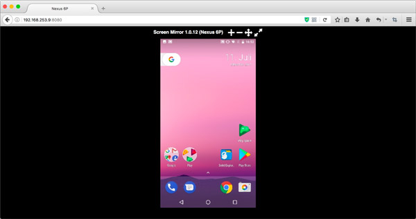 Android Bildschirm auf PC streamen