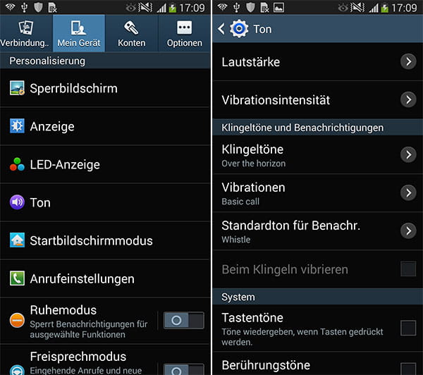 Klingelton auf Android einrichten
