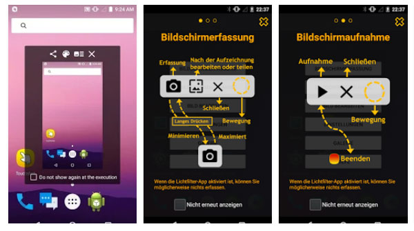 LG Screenshot mit professioneller App aufzeichen