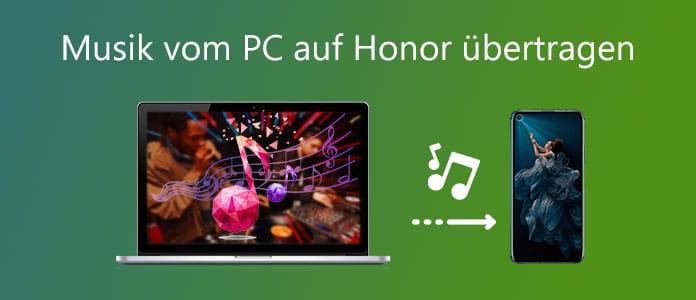Musik vom PC auf Honor übertragen