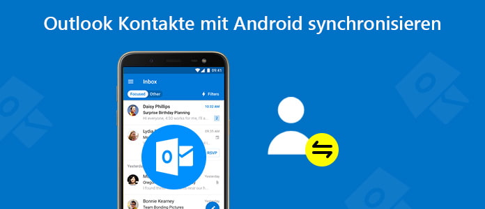 Outlook Kontakte mit Android synchronisieren