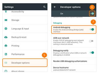 USB Debugging auf ONEPLUS aktivieren