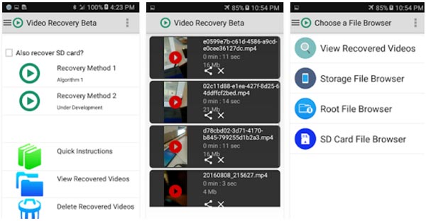 Video Recovery Beta