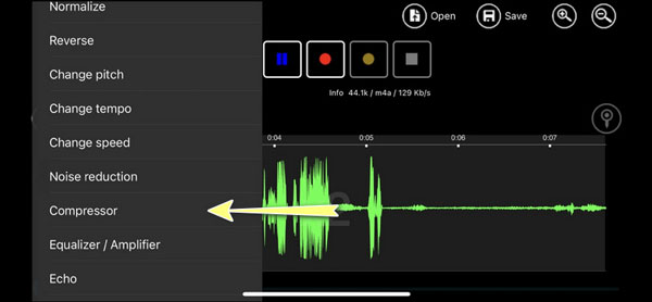 Audiodateien kleiner machen mit Lexis Audio Editor