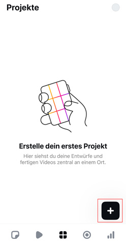 Edits Oberfläche