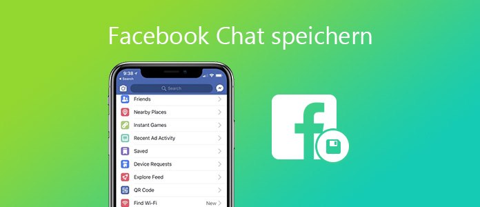 Facebook Messenger Chat speichern