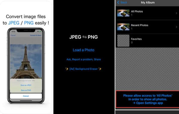 JPEG-PNG Image File Converter