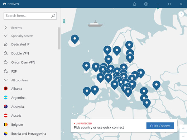 NordVPN verwenden