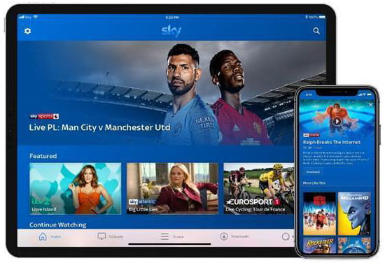 Sky Go aufnehmen mit Android & iPhone APP