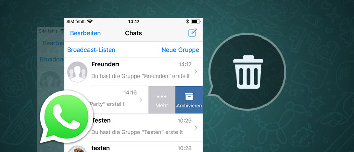 WhatsApp Gruppe löschen
