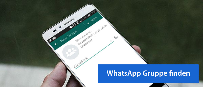 WhatsApp Gruppen finden