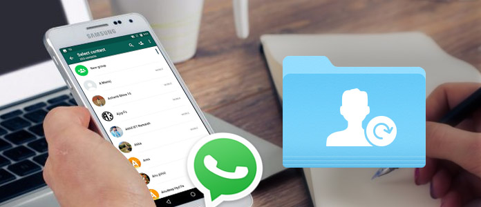 WhatsApp Kontakte sichern