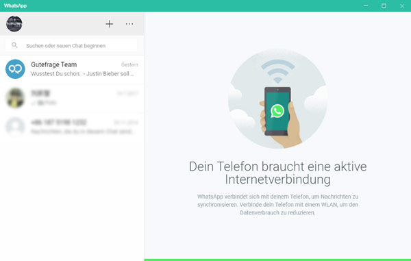 WhatsApp Desktop-App auf PC nutzen