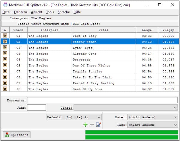 CUE-Dateien splitten