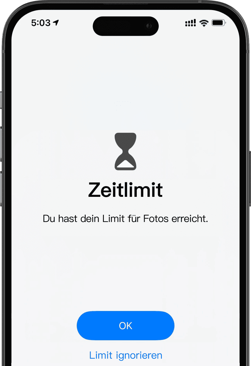 Zeitlimit ignorieren