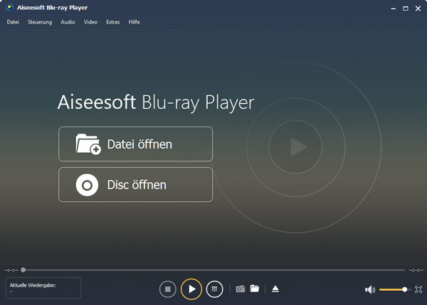 Blu-ray Player starten