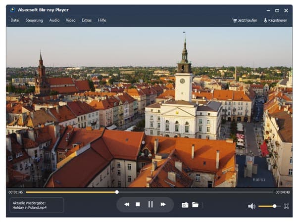 MP4 abspielen mit Aiseesoft Blu-ray Player