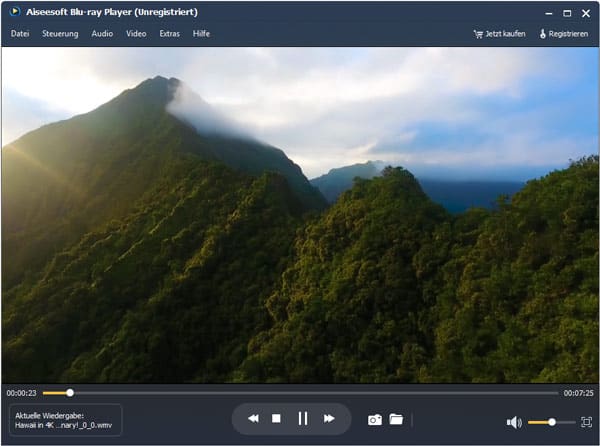 Mit Aiseesoft Blu-ray Player WMV-Datei abspielen
