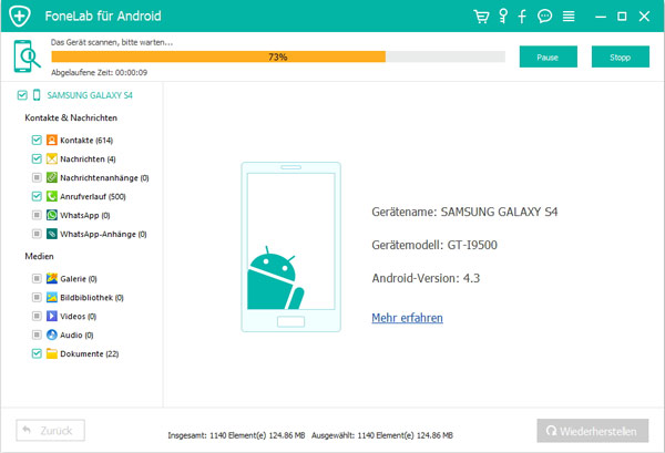 Daten aus Android-Handy mit kaputtem Display retten